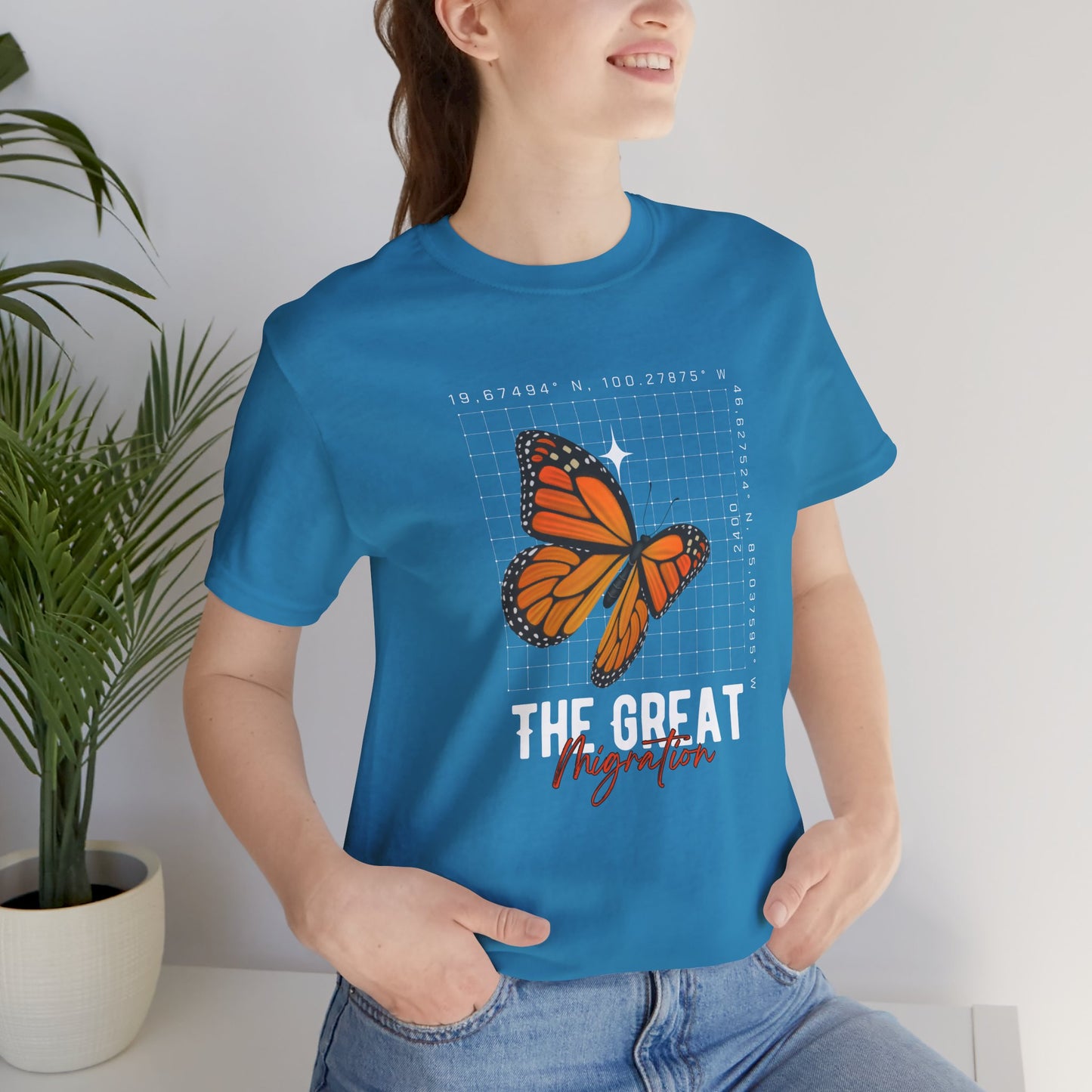 The Great Migration Butterfly Tee - Unisex Short Sleeve T-Shirt