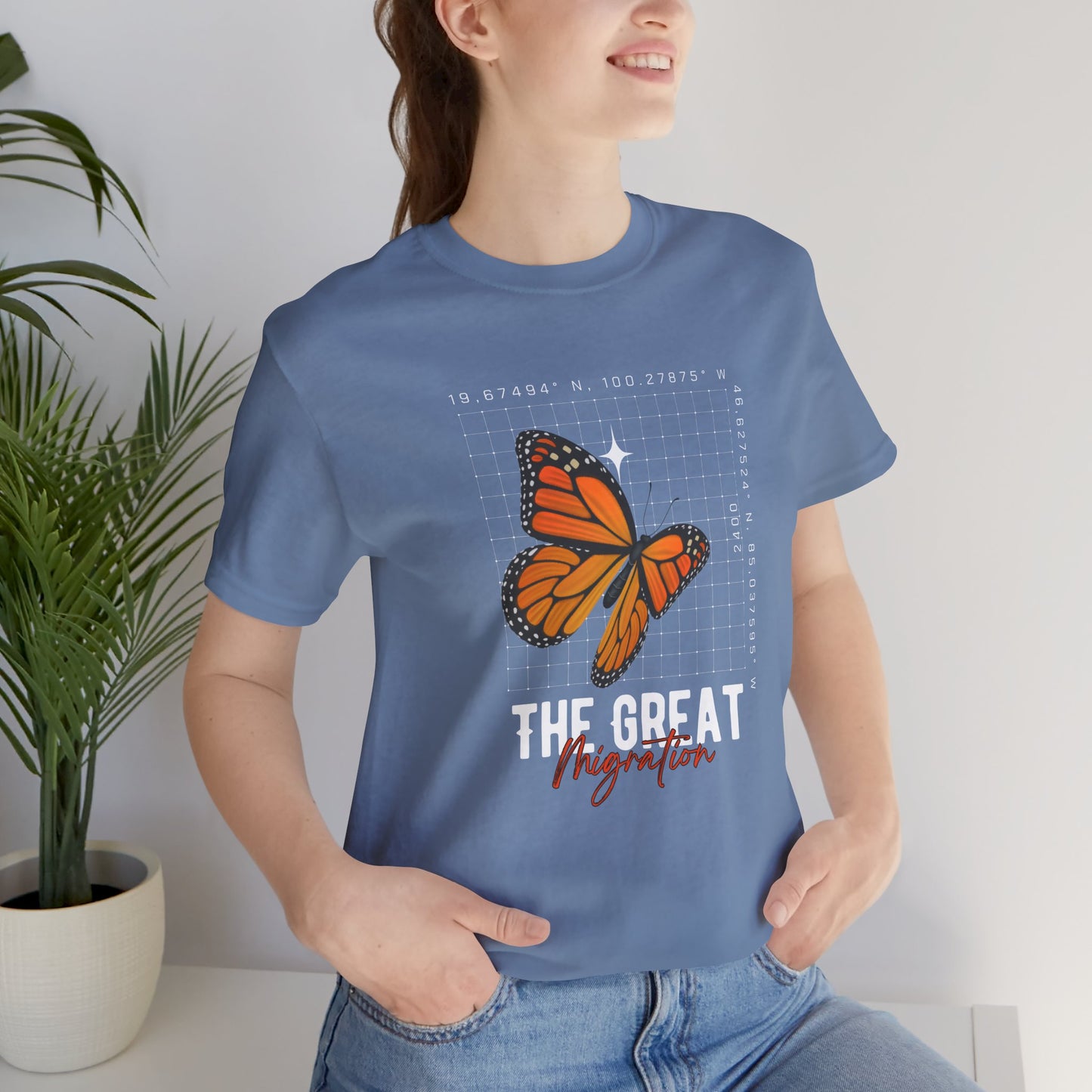 The Great Migration Butterfly Tee - Unisex Short Sleeve T-Shirt