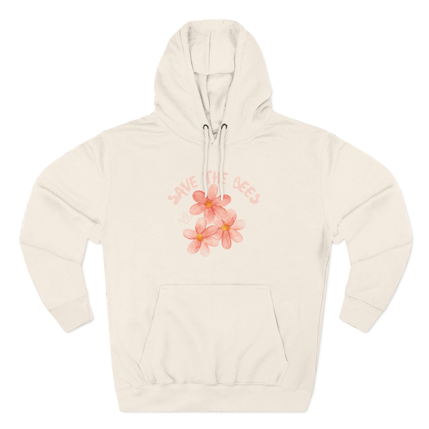 Eco-Friendly Save the Bees Fleece Hoodie