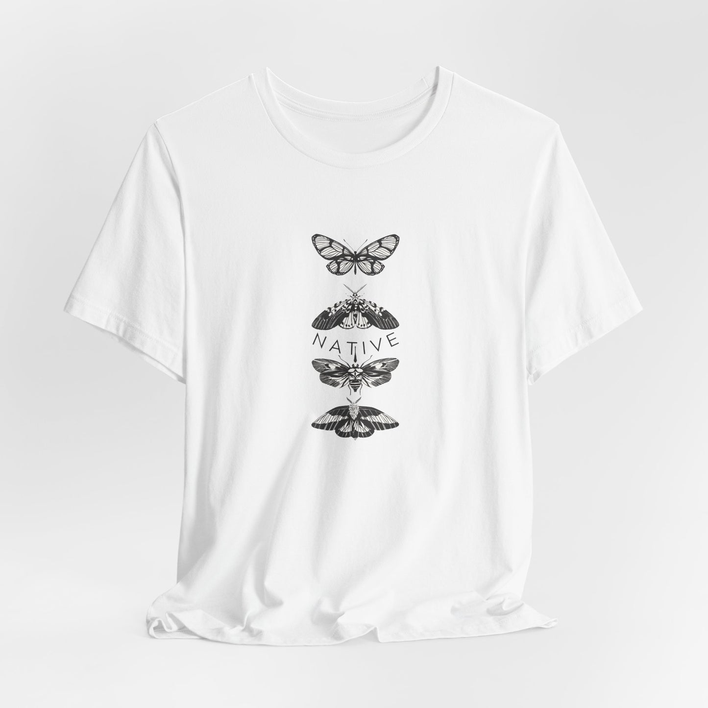 Native Unisex Tee - A Nature-Inspired Short Sleeve T-Shirt