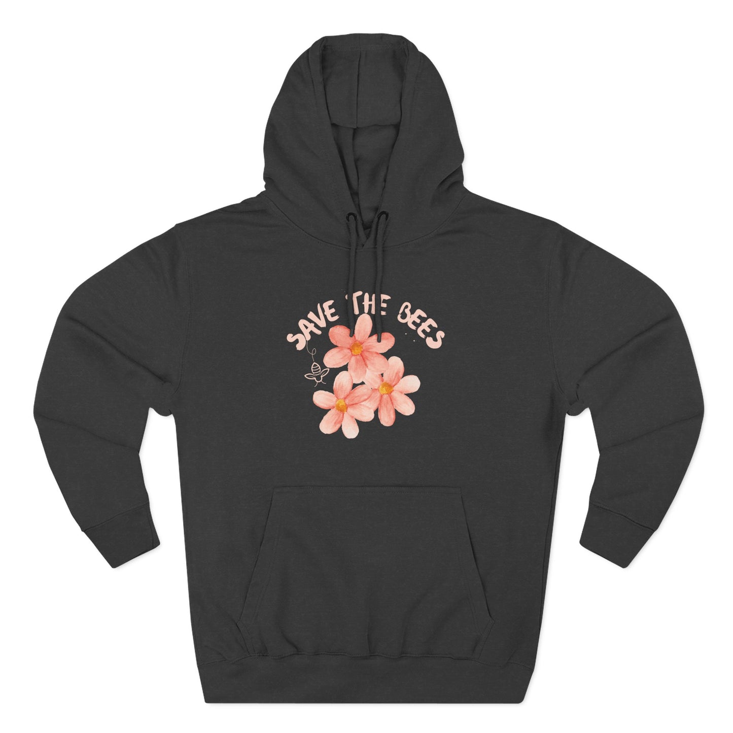 Eco-Friendly Save the Bees Fleece Hoodie