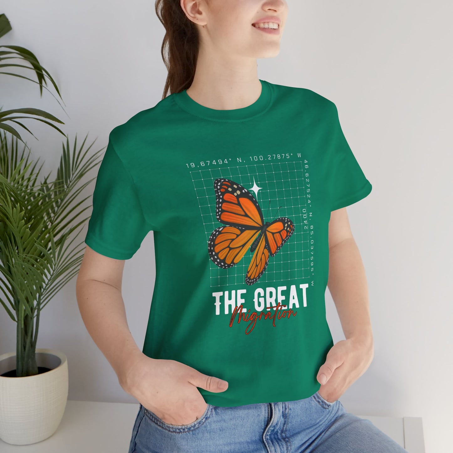 The Great Migration Butterfly Tee - Unisex Short Sleeve T-Shirt