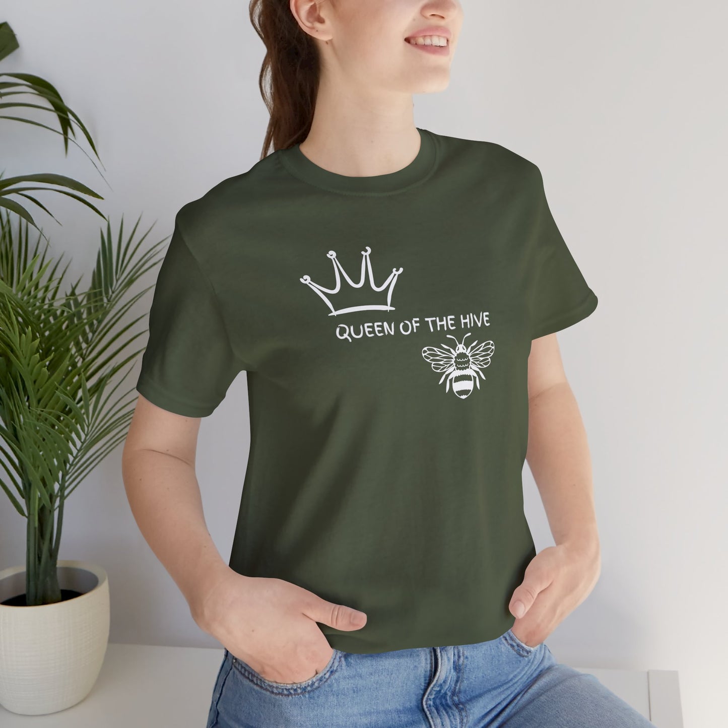Queen of the Hive T-Shirt - Unisex Bee Graphic Tee