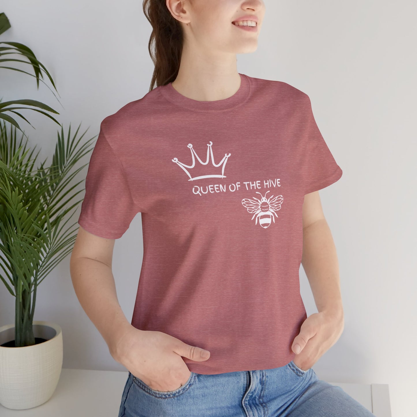 Queen of the Hive T-Shirt - Unisex Bee Graphic Tee