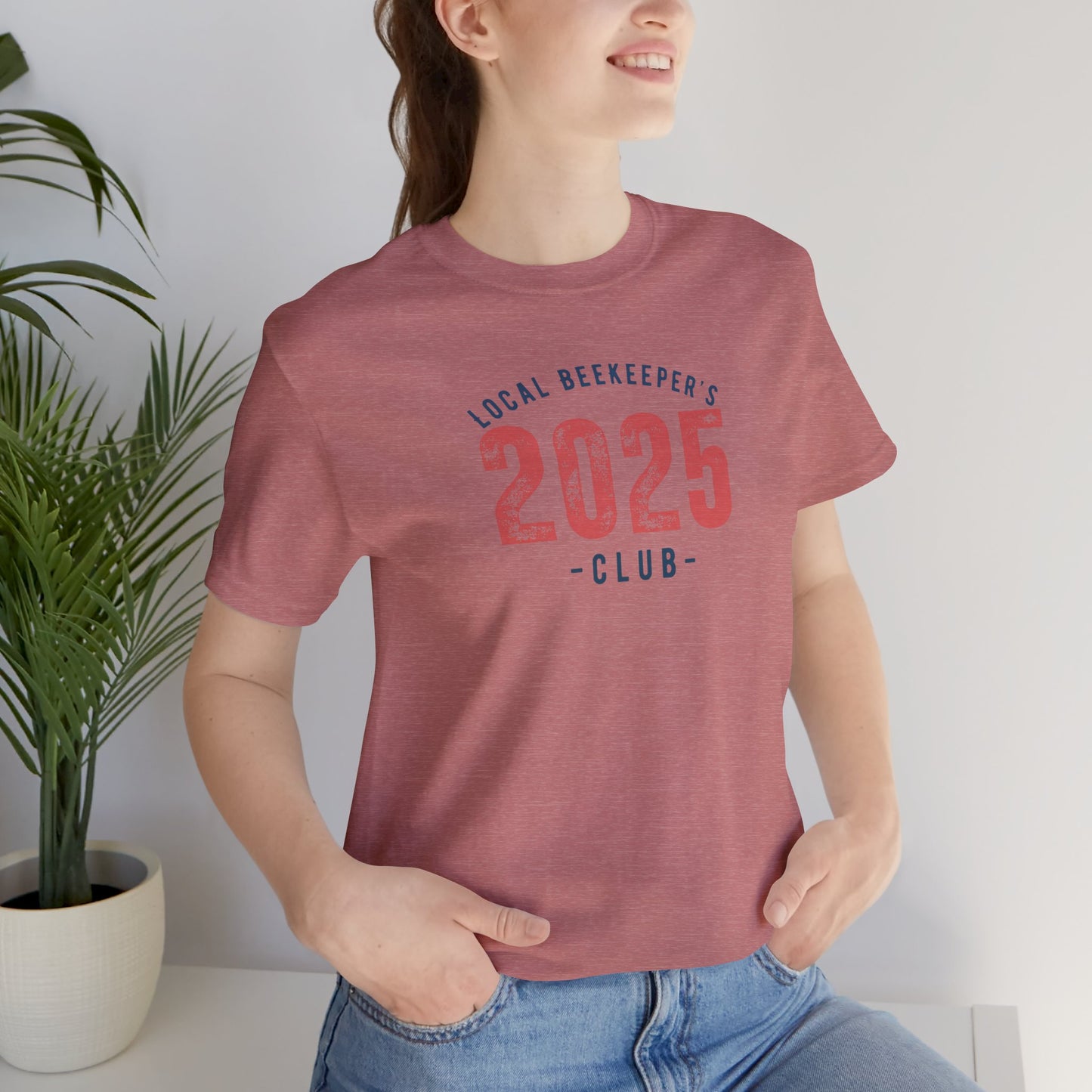 Local Beekeeper's Club 2025 T-Shirt - Unisex Jersey Tee