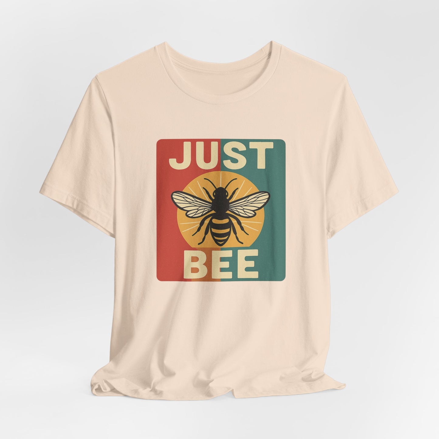 Just Bee Unisex Tee, Bee Lover Shirt, Nature Lover Apparel, Bee Kind Gift, Eco Friendly Fashion, Casual Summer Tee