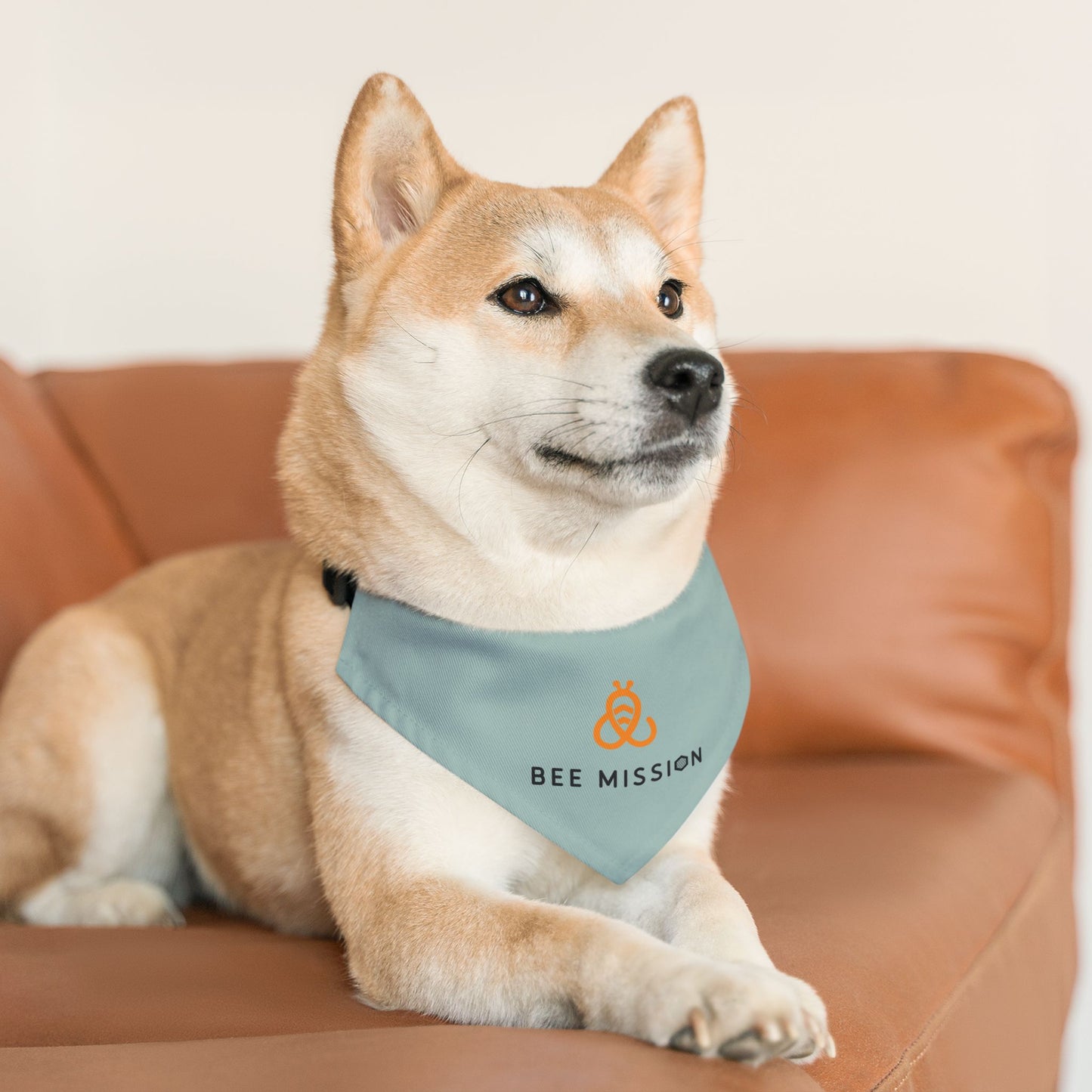 Bee Mission Pet Bandana Collar