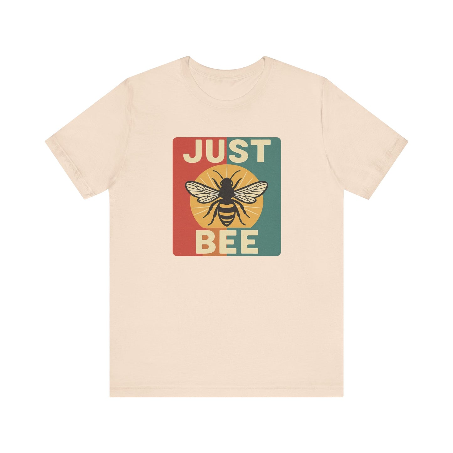 Just Bee Unisex Tee, Bee Lover Shirt, Nature Lover Apparel, Bee Kind Gift, Eco Friendly Fashion, Casual Summer Tee
