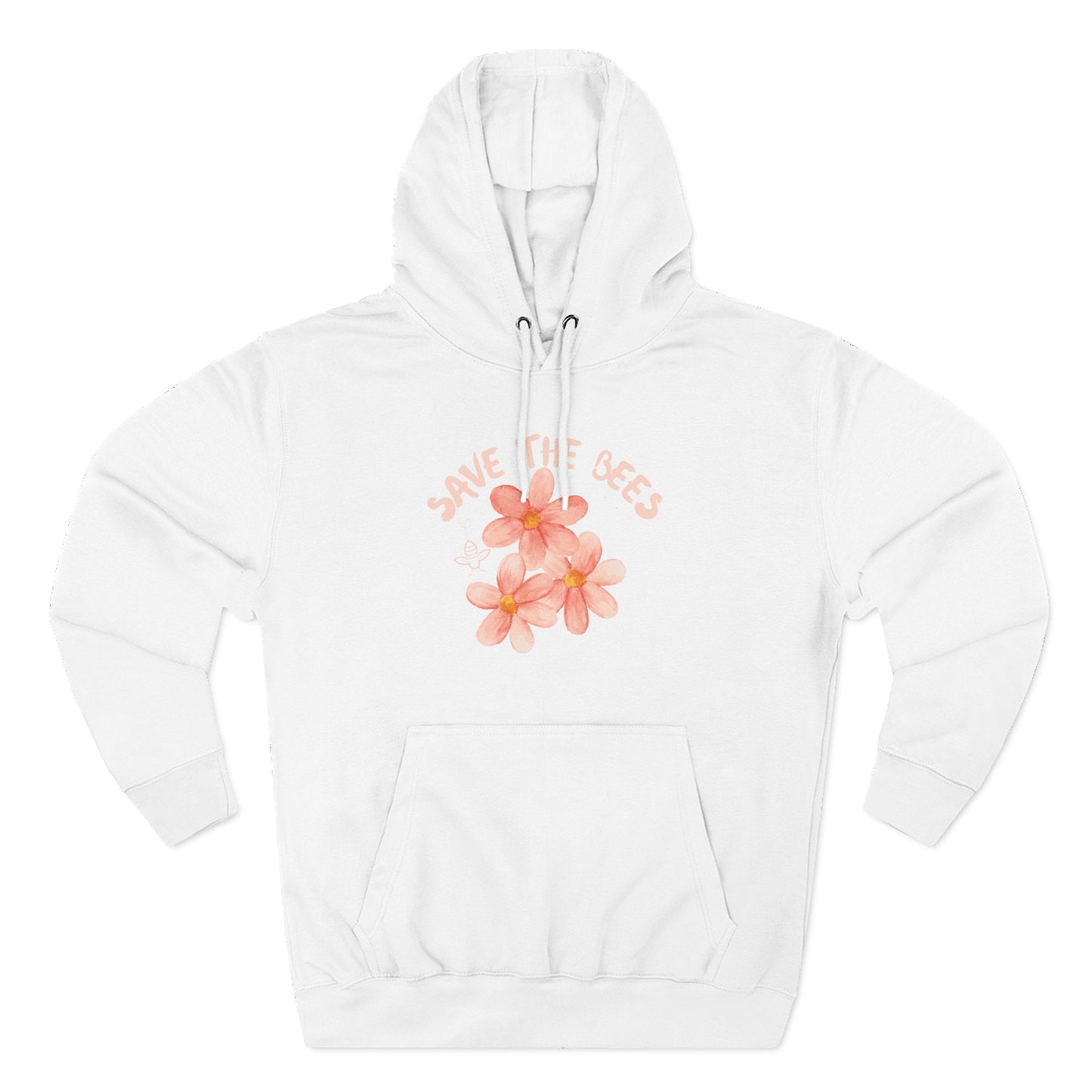 Eco-Friendly Save the Bees Fleece Hoodie