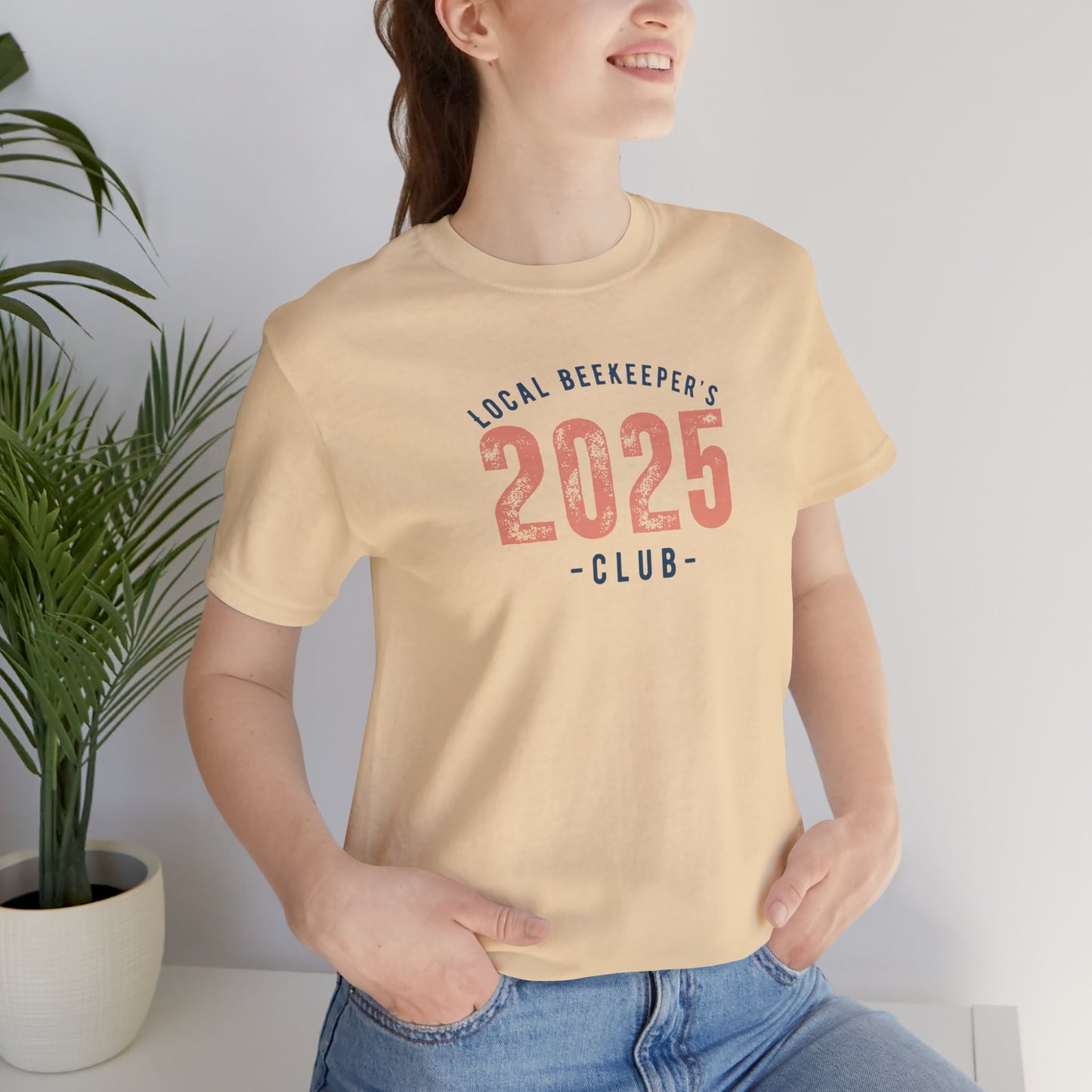 Local Beekeeper's Club 2025 T-Shirt - Unisex Jersey Tee
