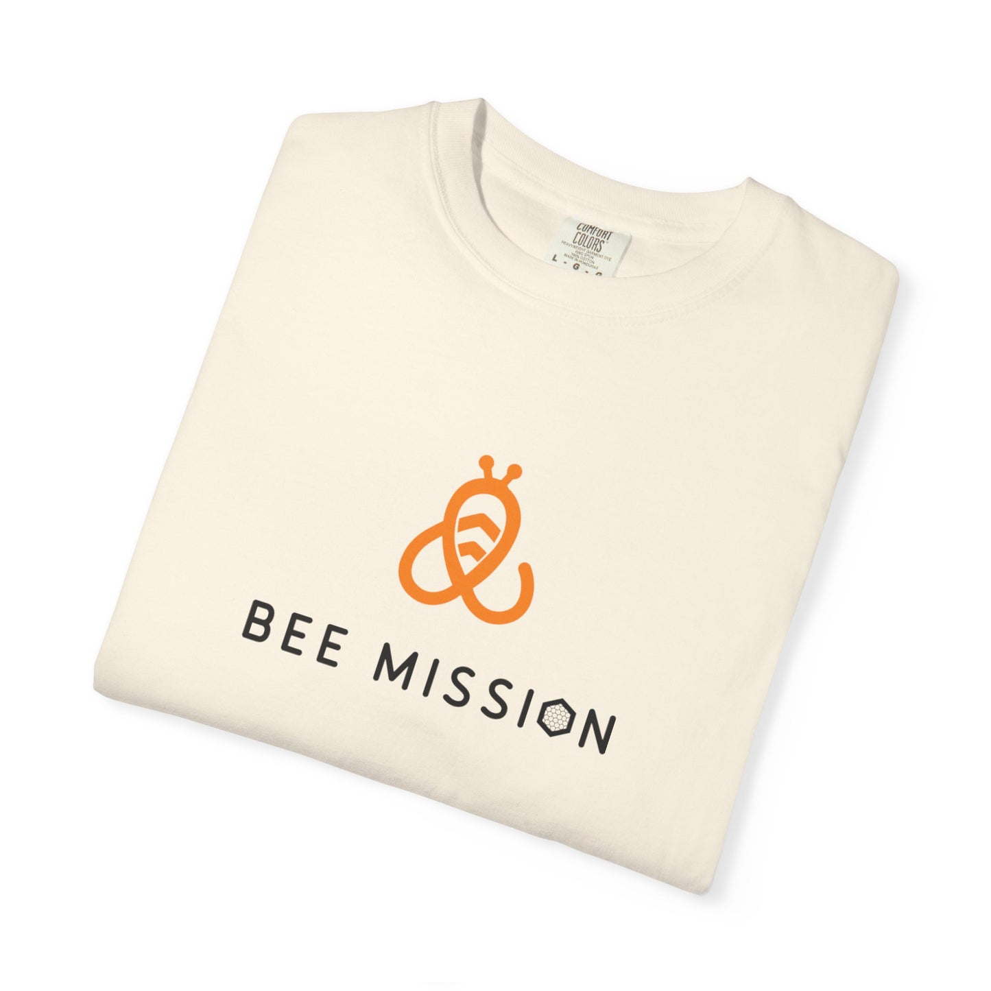 Bee Mission Unisex Garment-Dyed T-shirt