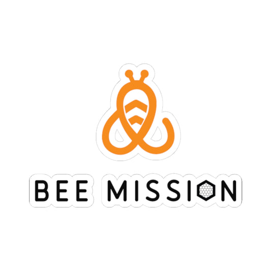 Bee Mission Sticker