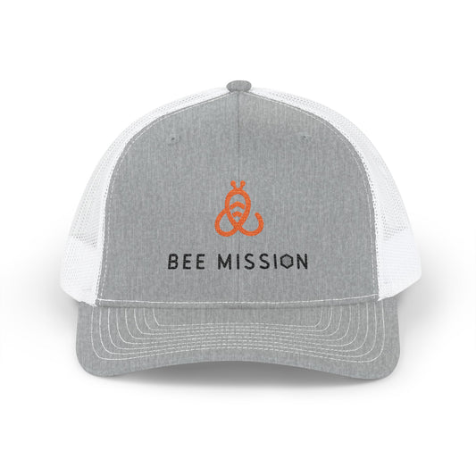 Bee Mission Snapback Trucker Cap