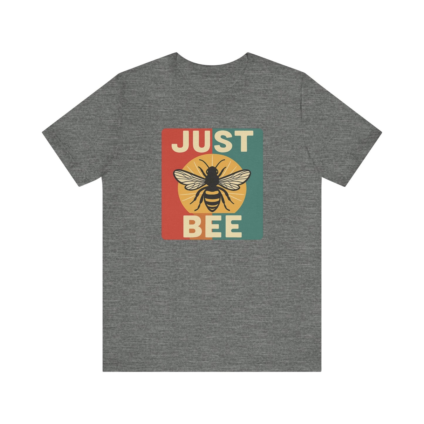 Just Bee Unisex Tee, Bee Lover Shirt, Nature Lover Apparel, Bee Kind Gift, Eco Friendly Fashion, Casual Summer Tee