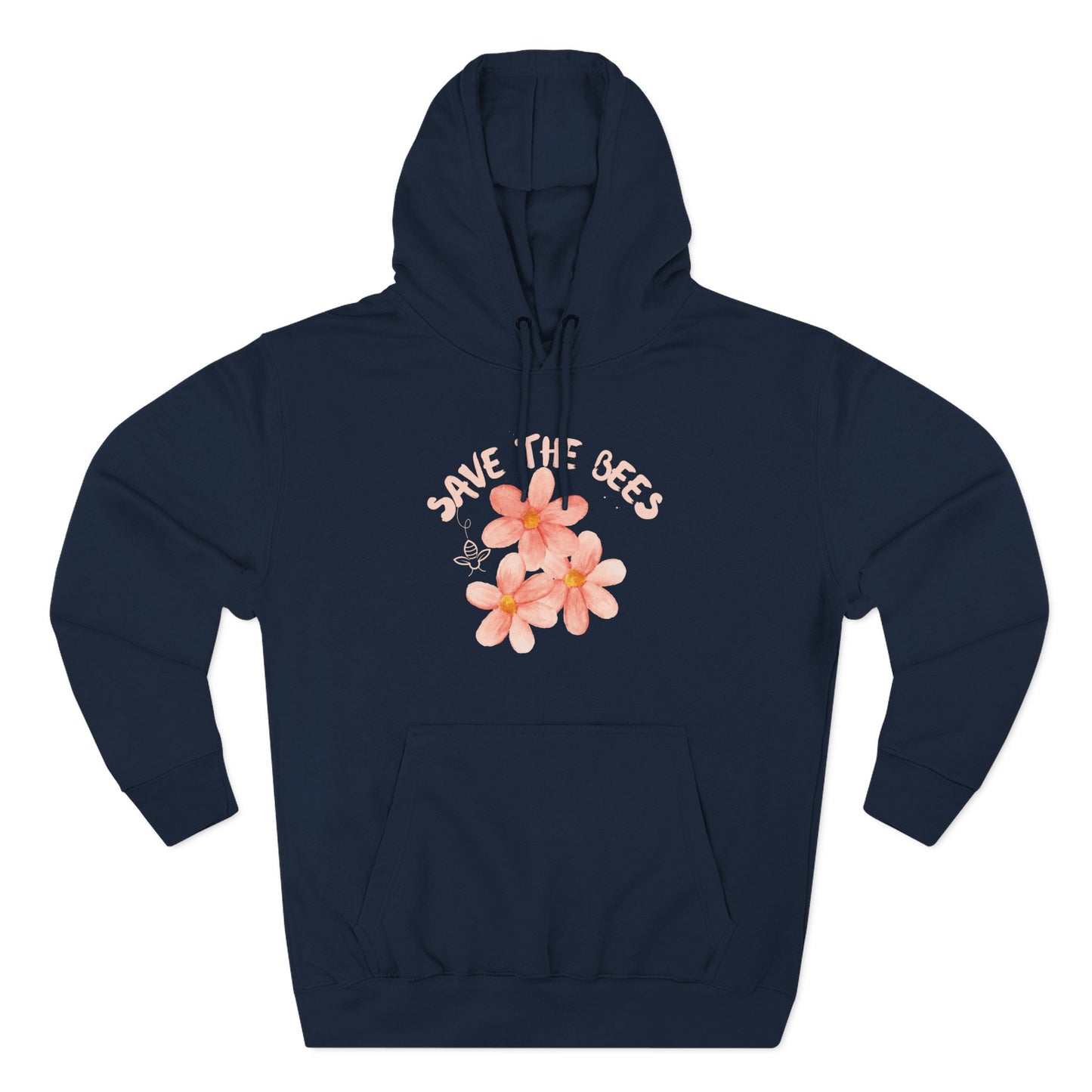 Eco-Friendly Save the Bees Fleece Hoodie