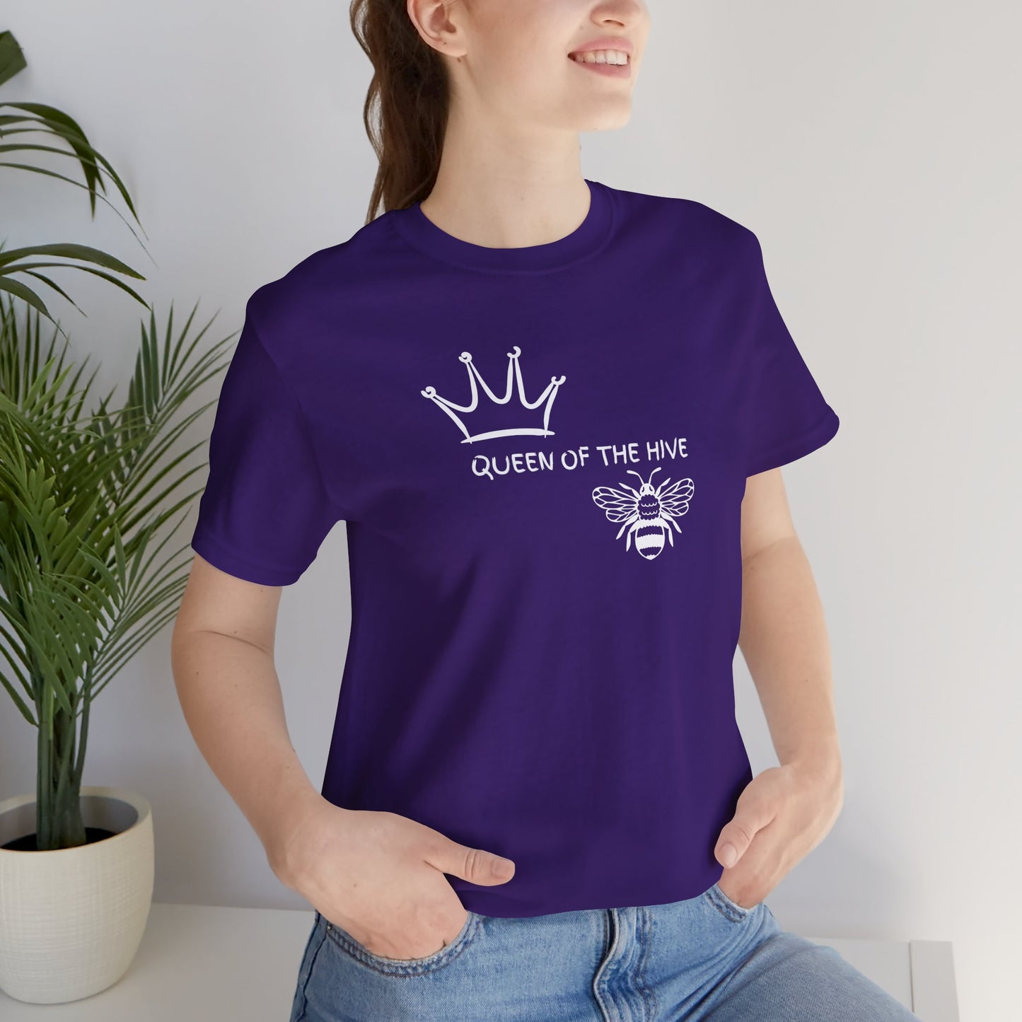 Queen of the Hive T-Shirt - Unisex Bee Graphic Tee