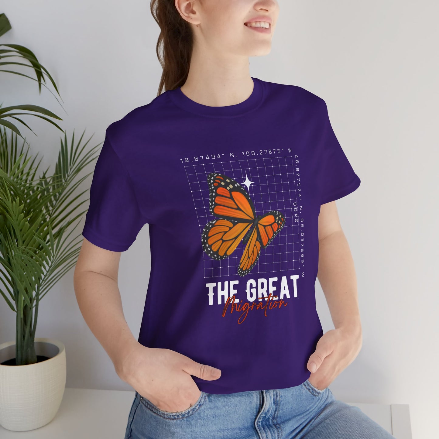 The Great Migration Butterfly Tee - Unisex Short Sleeve T-Shirt