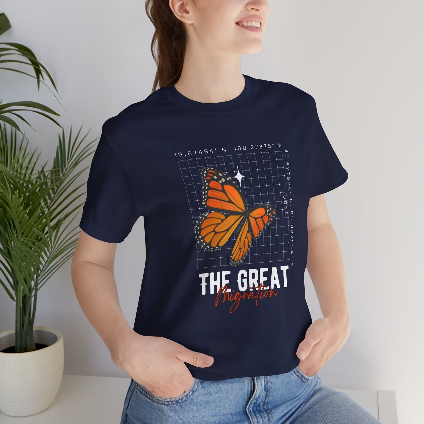 The Great Migration Butterfly Tee - Unisex Short Sleeve T-Shirt