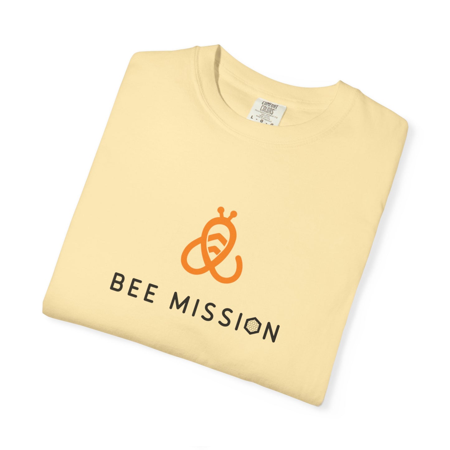 Bee Mission Unisex Garment-Dyed T-shirt