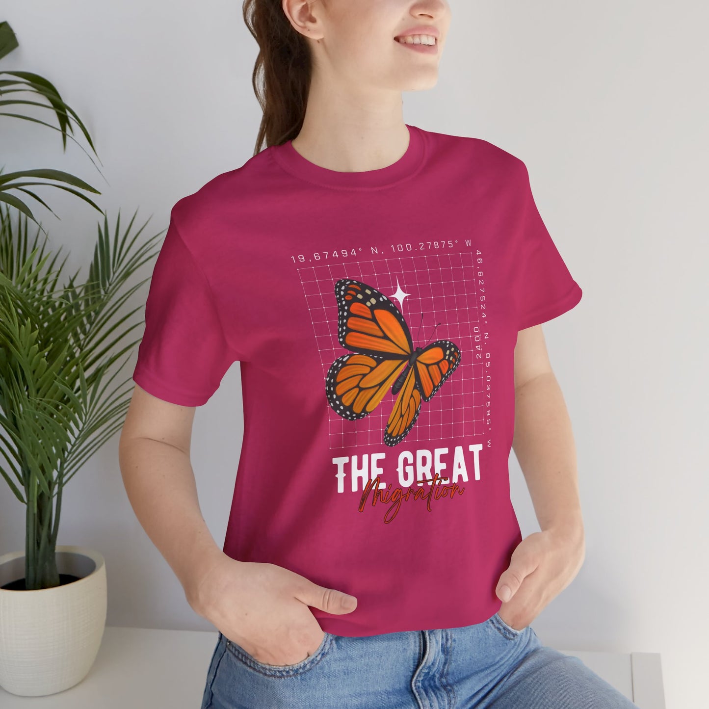 The Great Migration Butterfly Tee - Unisex Short Sleeve T-Shirt