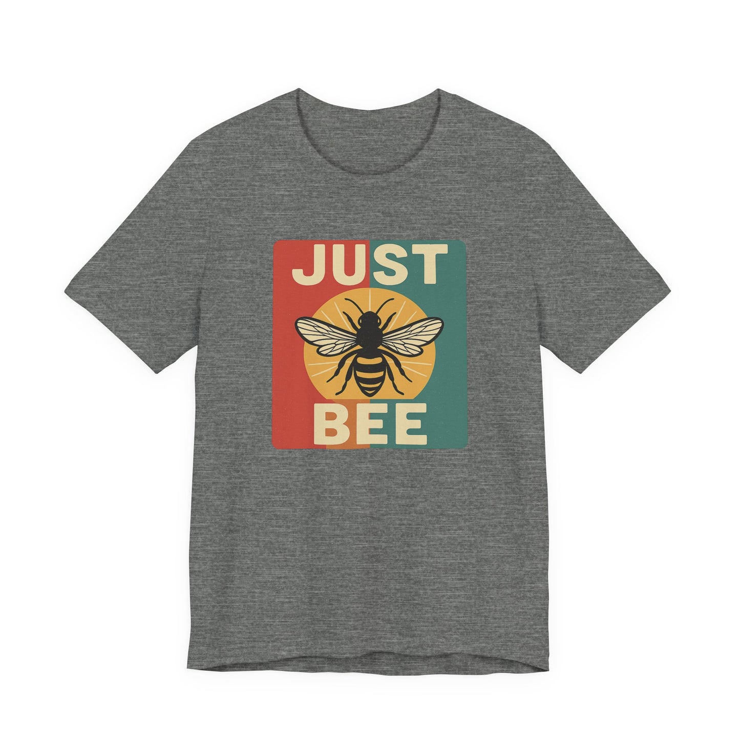 Just Bee Unisex Tee, Bee Lover Shirt, Nature Lover Apparel, Bee Kind Gift, Eco Friendly Fashion, Casual Summer Tee