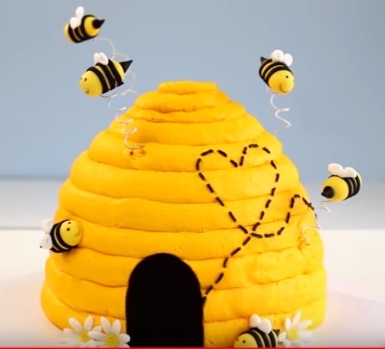 Amazing Beehive Cake