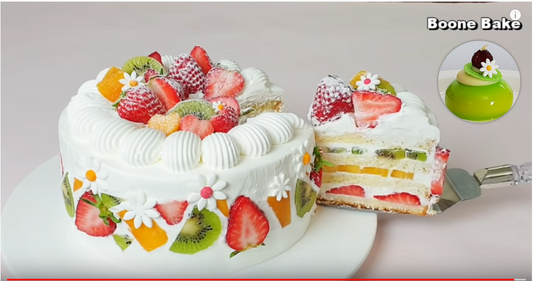 Recipe: Fresh Fruit Cream Cake