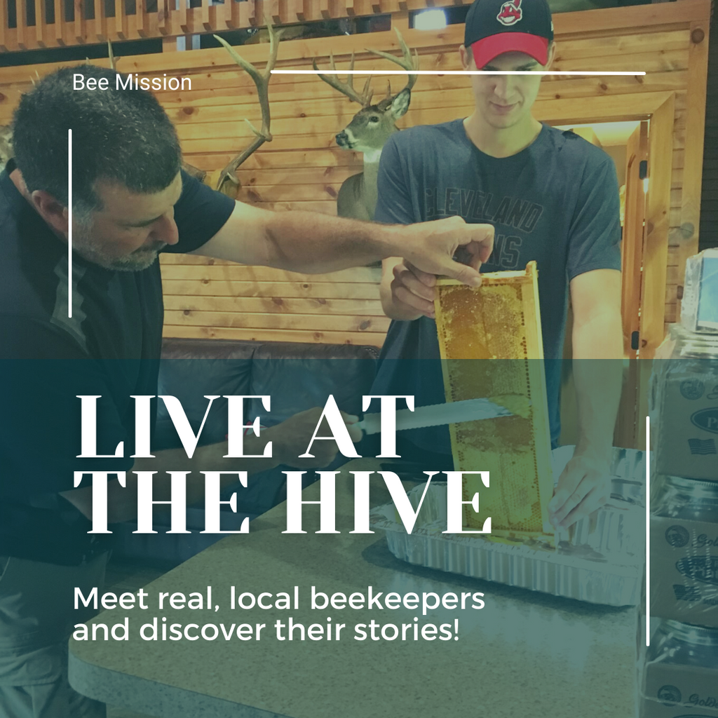 Live at the Hive:  Meet Andrea, an Ohio Beekeeper!