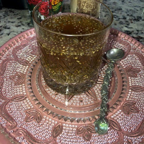 Rosewater Honey Lemon Nectar Drink