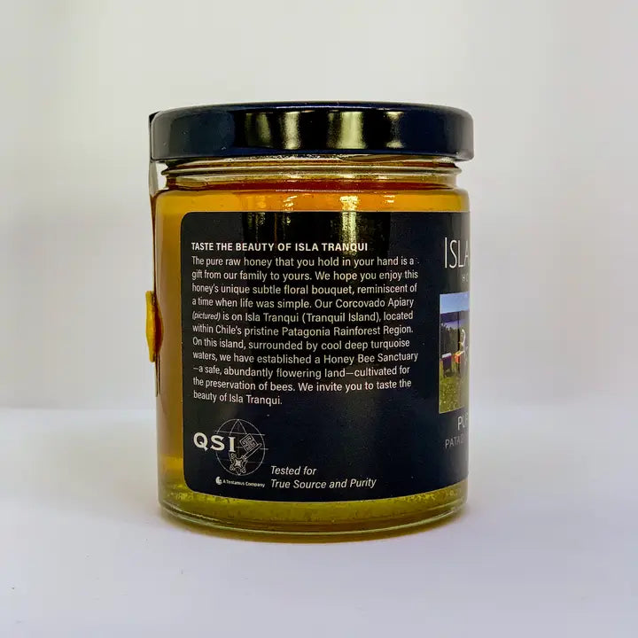 Isla Tranqui Honey – Award-Winning Patagonia Rainforest Honey