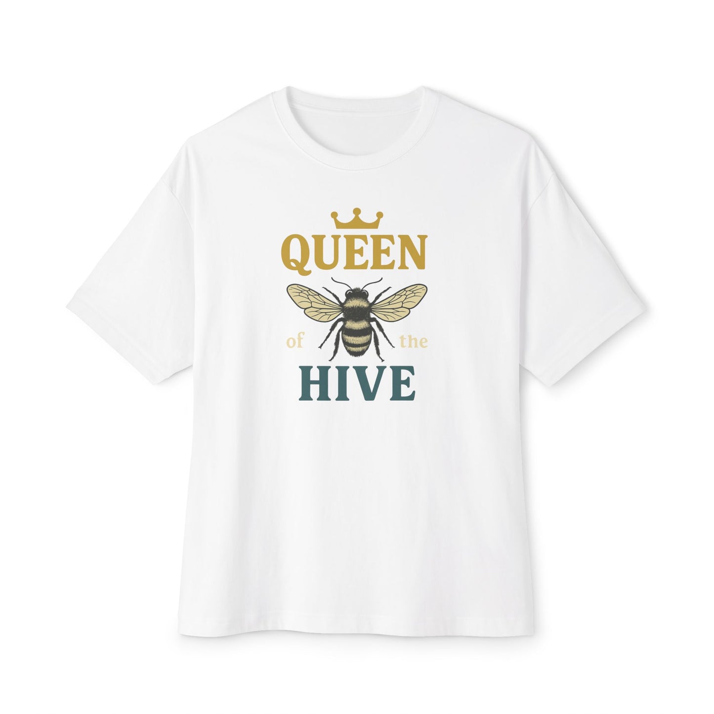 Queen of the Hive –Boxy Vintage Bee T-Shirt