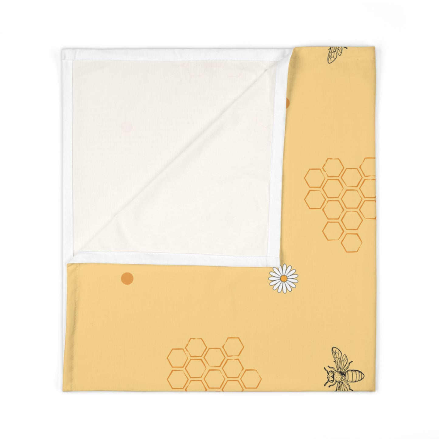 Honey Bee - Baby Swaddle Blanket