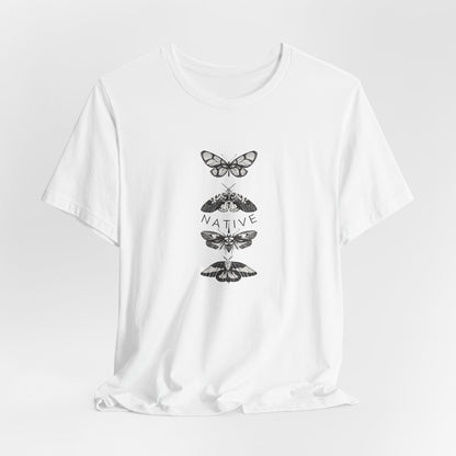 Native Unisex Tee - A Nature-Inspired Short Sleeve T-Shirt