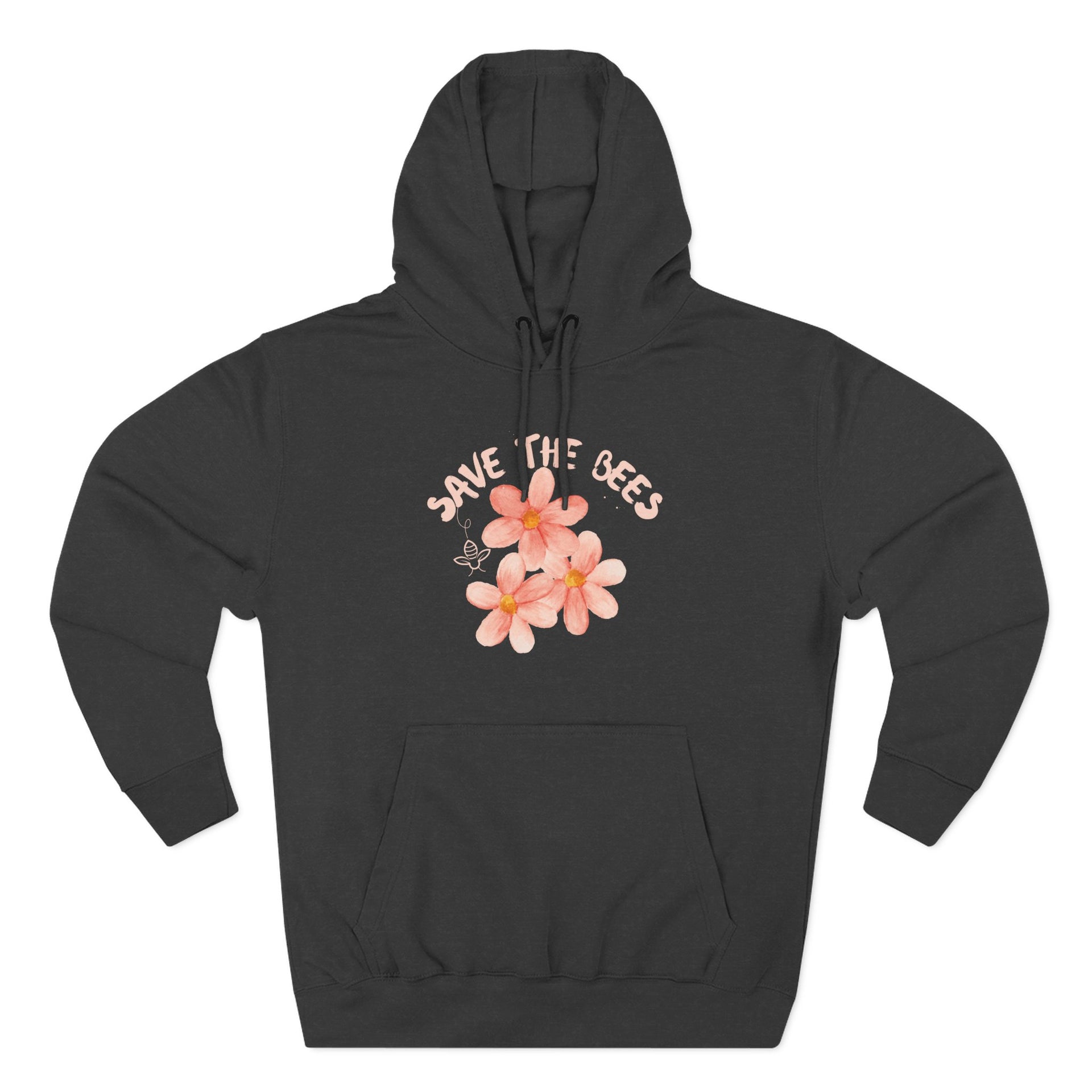 Eco-Friendly Save the Bees Fleece Hoodie