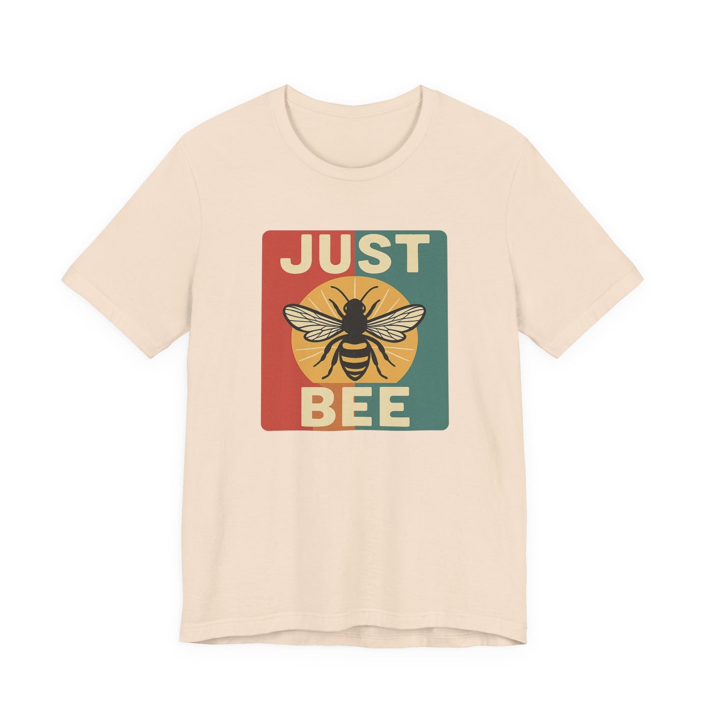 Just Bee Unisex Tee, Bee Lover Shirt, Nature Lover Apparel, Bee Kind Gift, Eco Friendly Fashion, Casual Summer Tee