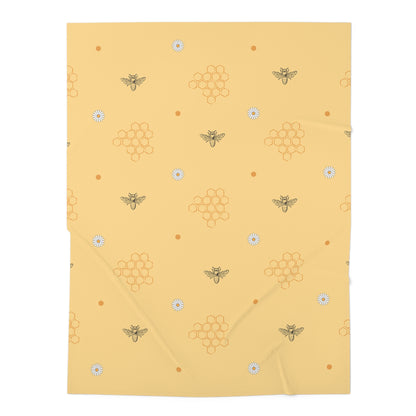 Honey Bee - Baby Swaddle Blanket