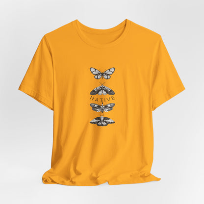 Native Unisex Tee - A Nature-Inspired Short Sleeve T-Shirt