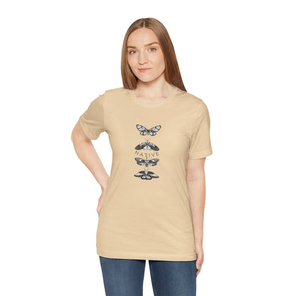 Native Unisex Tee - A Nature-Inspired Short Sleeve T-Shirt