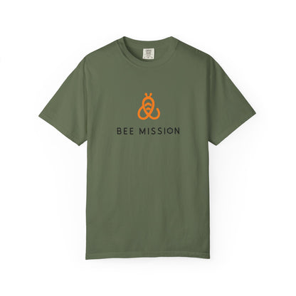 Bee Mission Unisex Garment-Dyed T-shirt