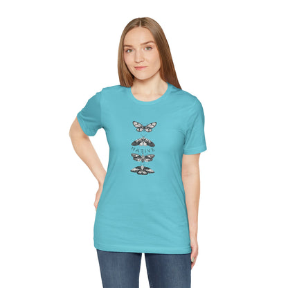 Native Unisex Tee - A Nature-Inspired Short Sleeve T-Shirt