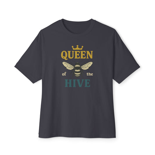 Queen of the Hive –Boxy Vintage Bee T-Shirt