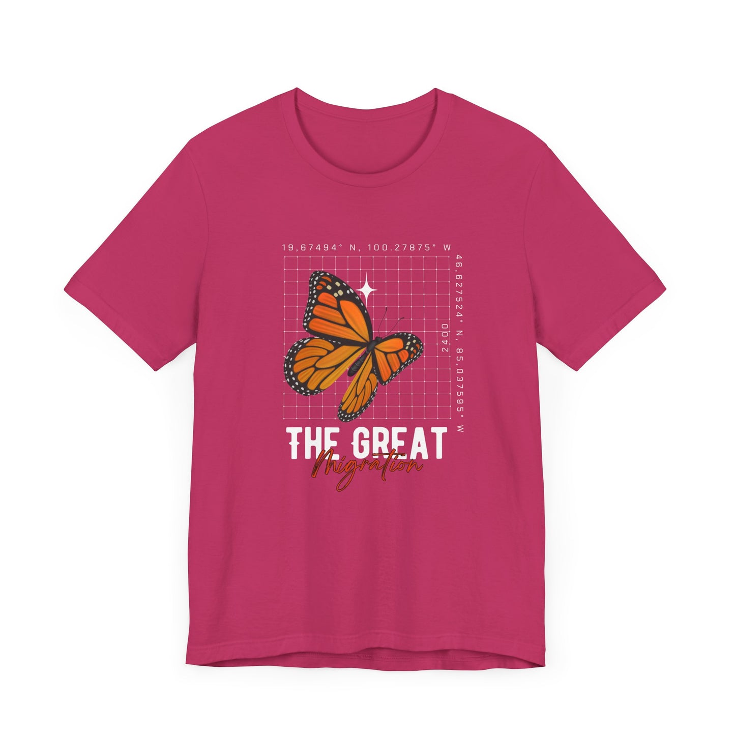 The Great Migration Butterfly Tee - Unisex Short Sleeve T-Shirt