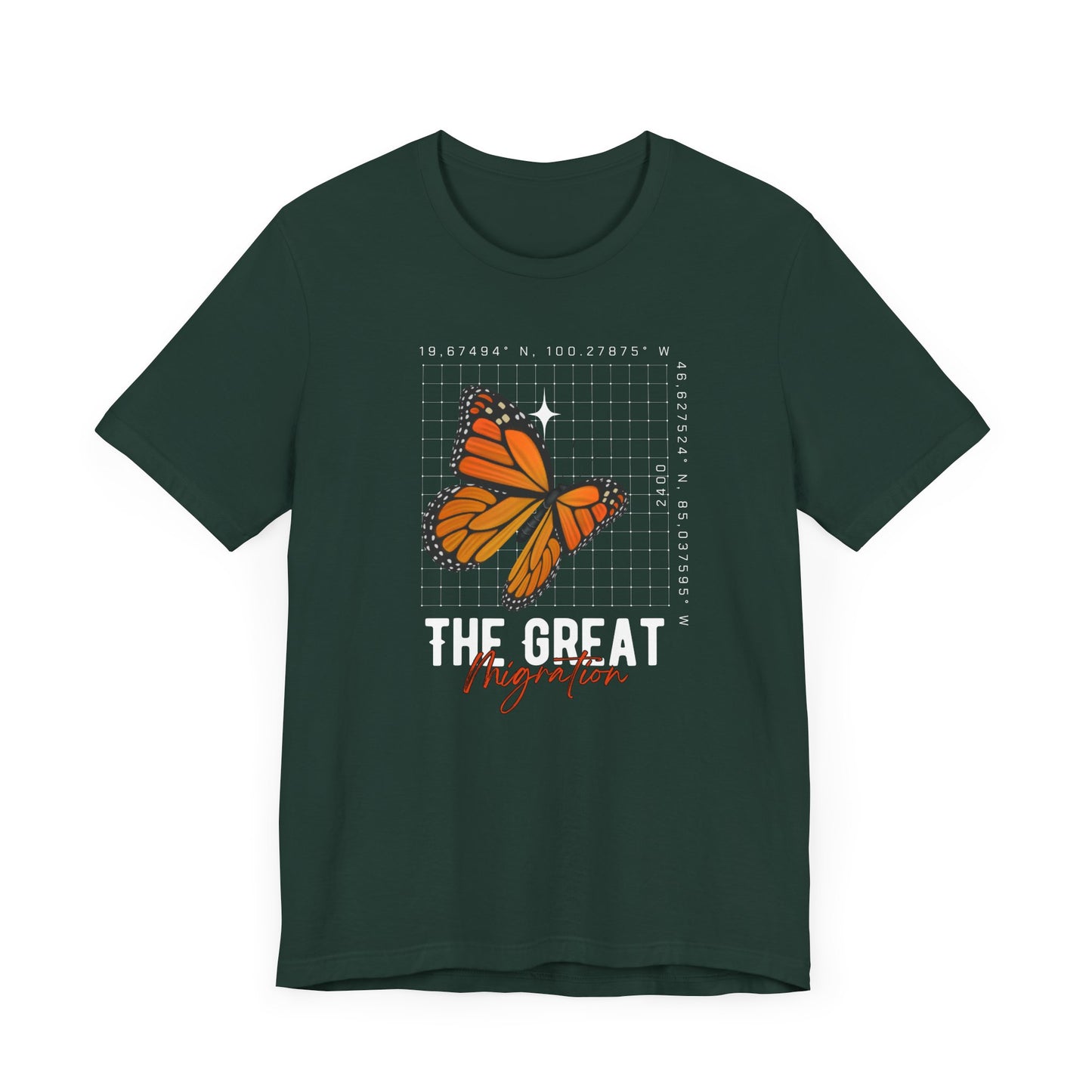 The Great Migration Butterfly Tee - Unisex Short Sleeve T-Shirt