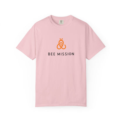 Bee Mission Unisex Garment-Dyed T-shirt