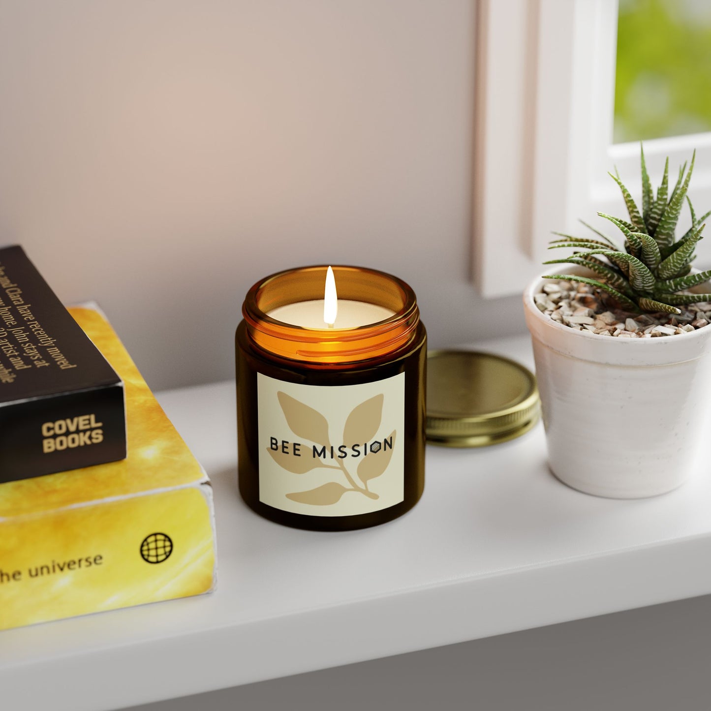 Bee Mission Candle