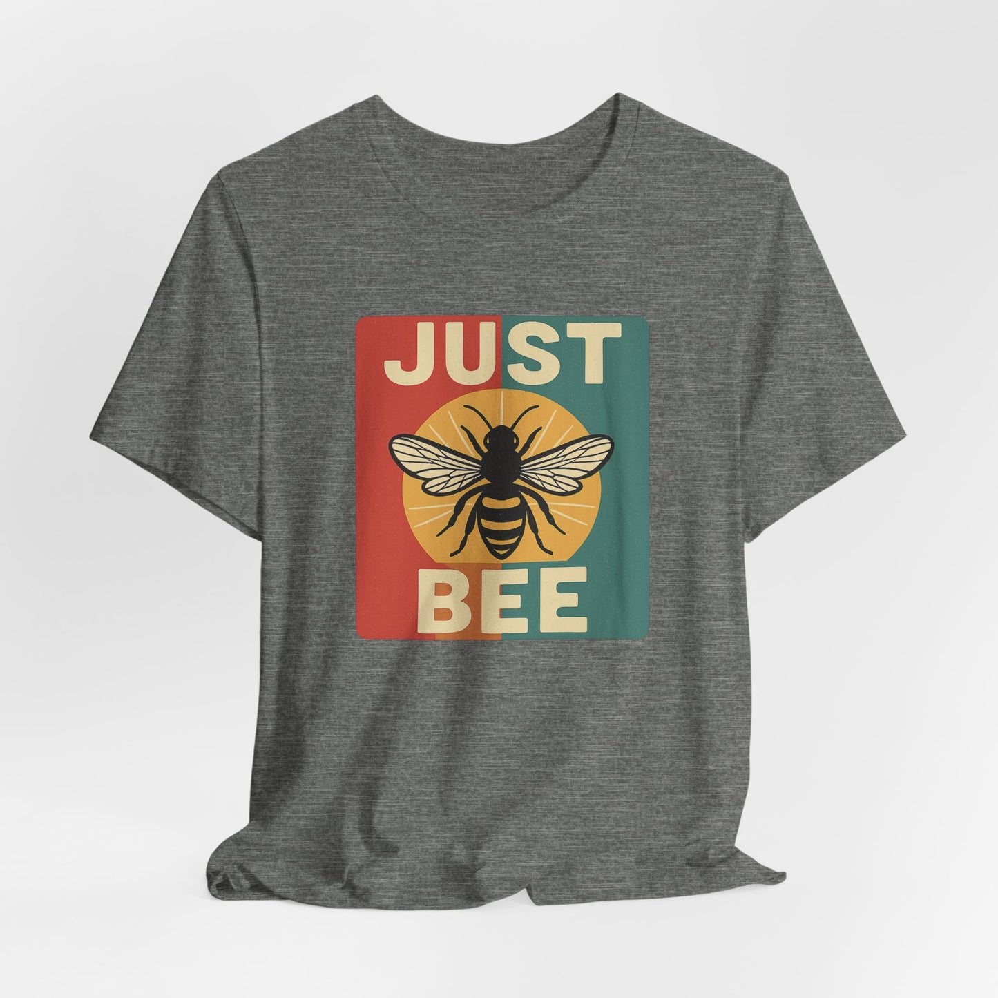 Just Bee Unisex Tee, Bee Lover Shirt, Nature Lover Apparel, Bee Kind Gift, Eco Friendly Fashion, Casual Summer Tee