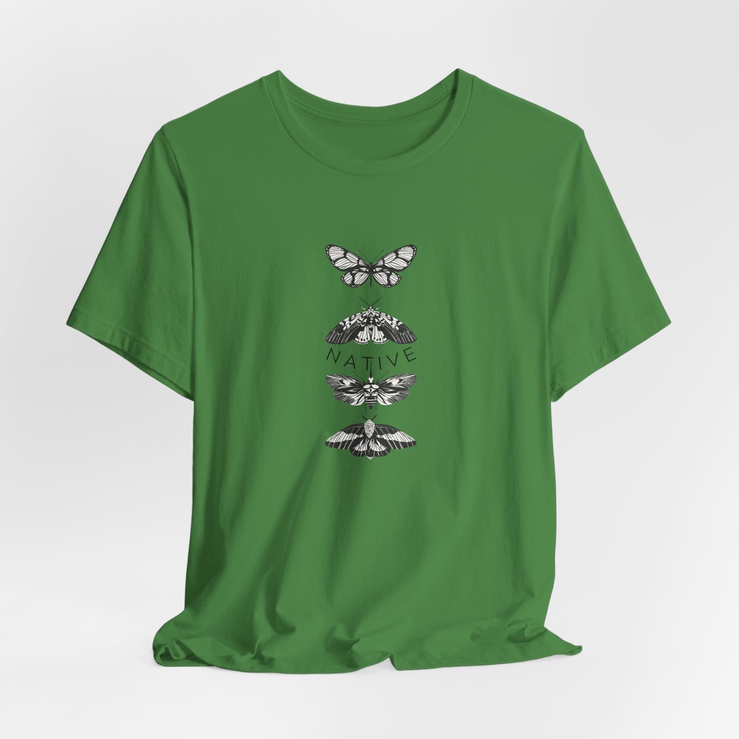 Native Unisex Tee - A Nature-Inspired Short Sleeve T-Shirt