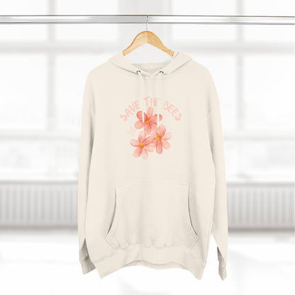 Eco-Friendly Save the Bees Fleece Hoodie