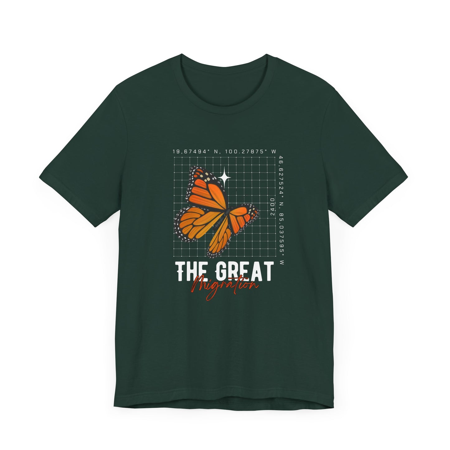The Great Migration Butterfly Tee - Unisex Short Sleeve T-Shirt