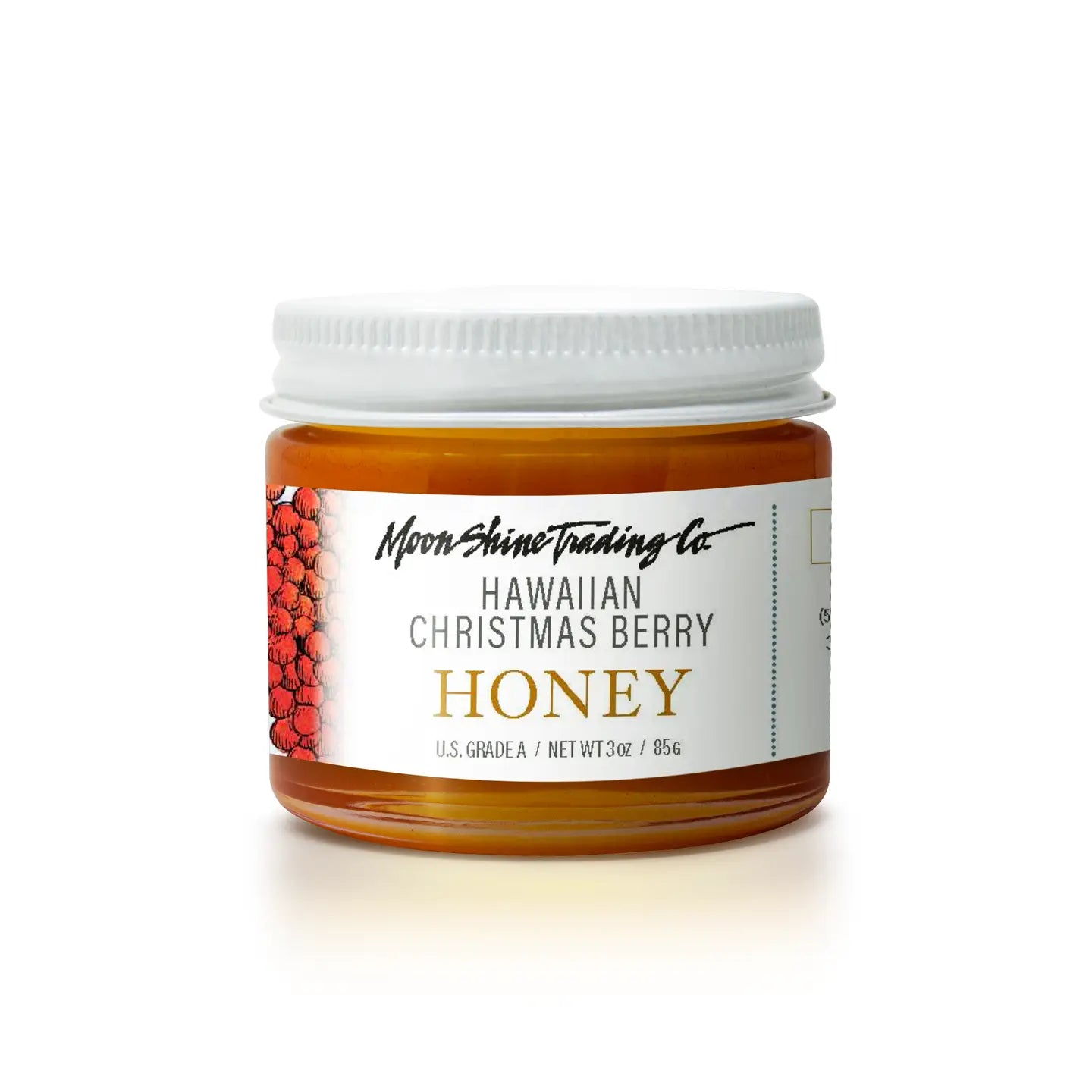 Christmas Berry (Wilelaiki) Honey by Moonshine Trading Company - 3oz